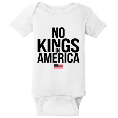 No Kings In America Baby Bodysuit