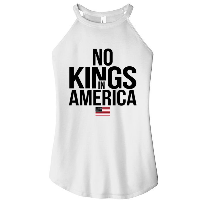 No Kings In America Women's Perfect Tri Rocker Tank