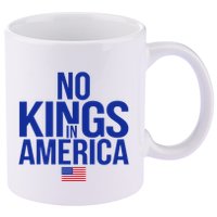 No Kings In America 11oz C Handle Ceramic Mug