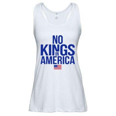 No Kings In America Ladies Essential Flowy Tank