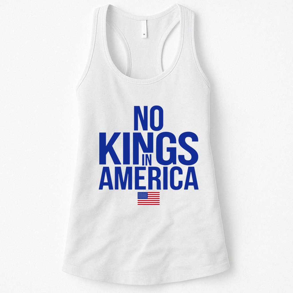 No Kings In America Womens Tank Top