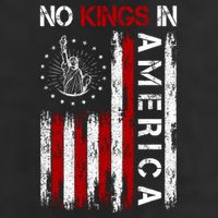 No Kings In America Adult Drive Performance Visor