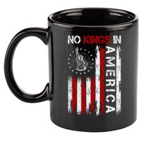 No Kings In America 11oz C Handle Ceramic Mug