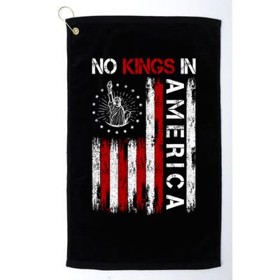 No Kings In America Golf Towel