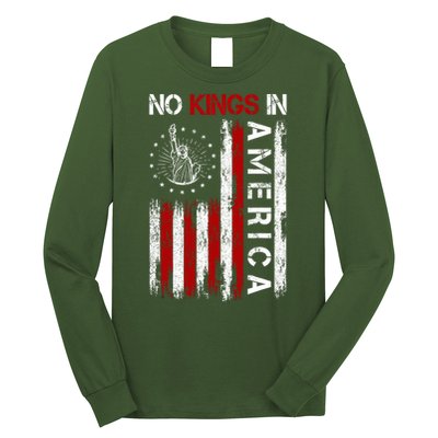 No Kings In America Long Sleeve Shirt