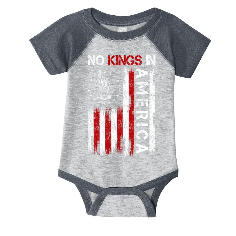 No Kings In America Infant Baby Jersey Bodysuit