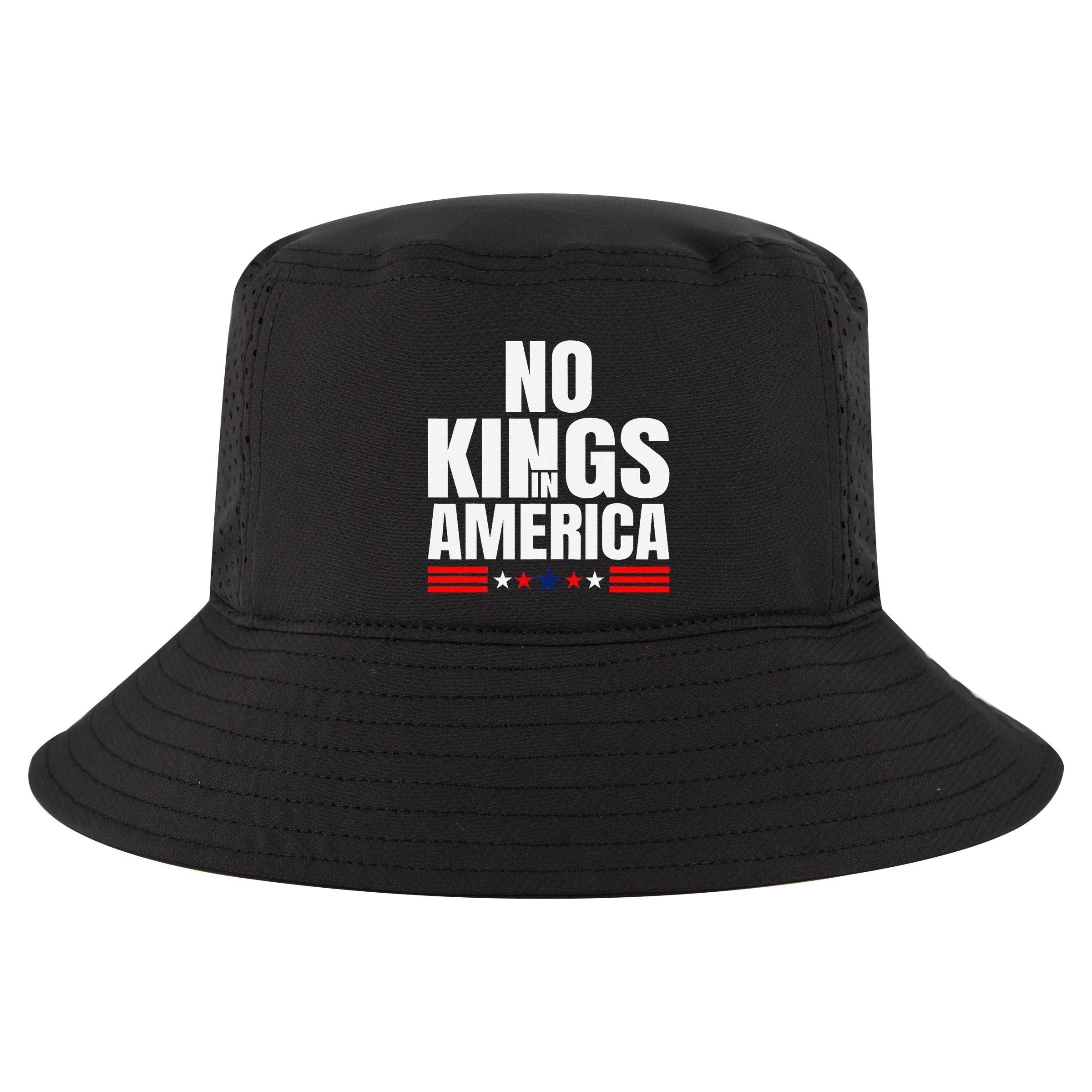 No Kings In America Court Ruling Protest Save Democracy Usa Cool Comfort Performance Bucket Hat