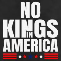 No Kings In America Court Ruling Protest Save Democracy Usa 7 Panel Mesh Trucker Snapback Hat
