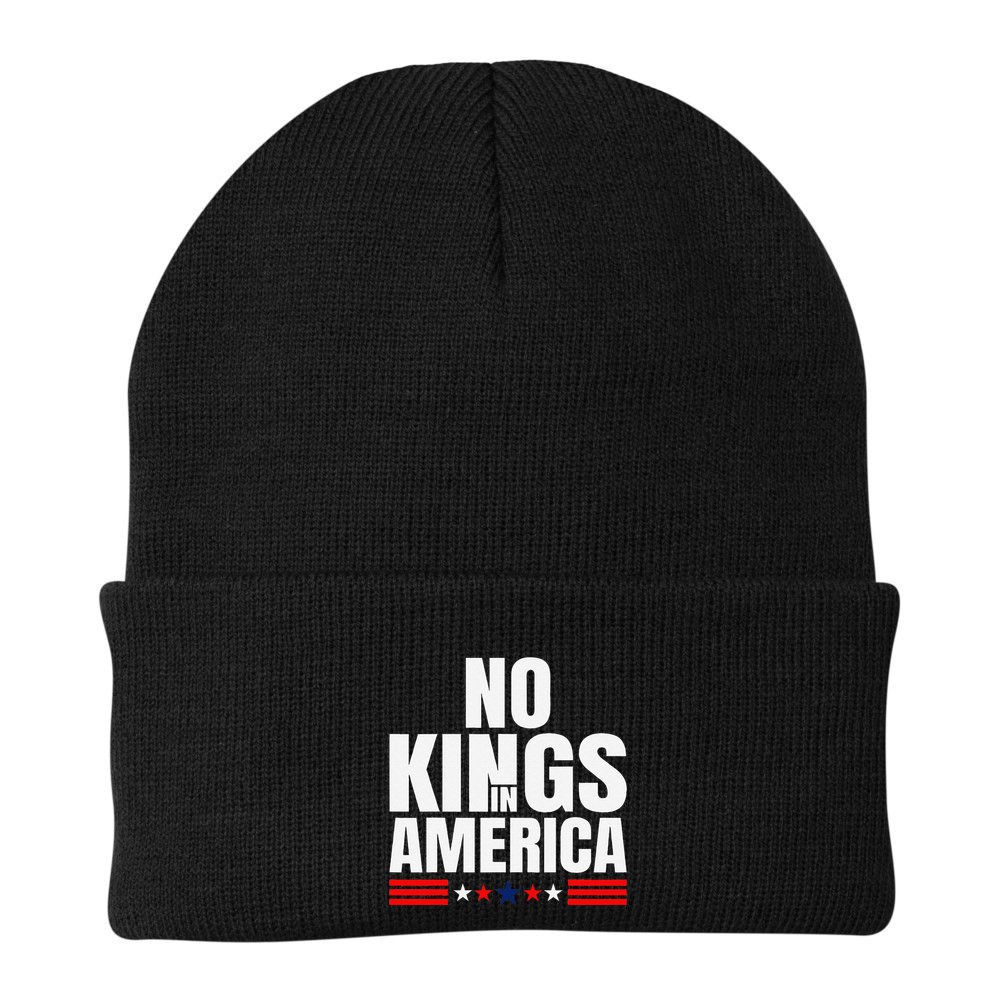 No Kings In America Court Ruling Protest Save Democracy Usa Beanie