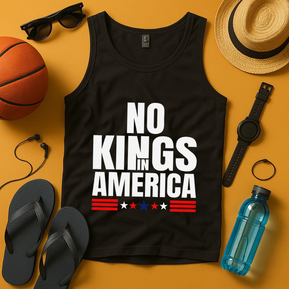 No Kings In America Court Ruling Protest Save Democracy Usa Tank Top