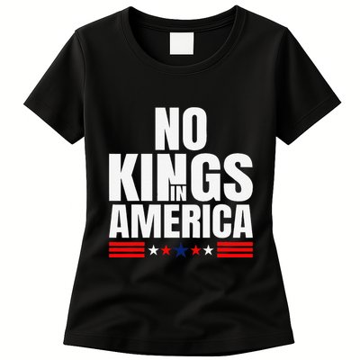 No Kings In America Court Ruling Protest Save Democracy Usa Womens T-Shirt