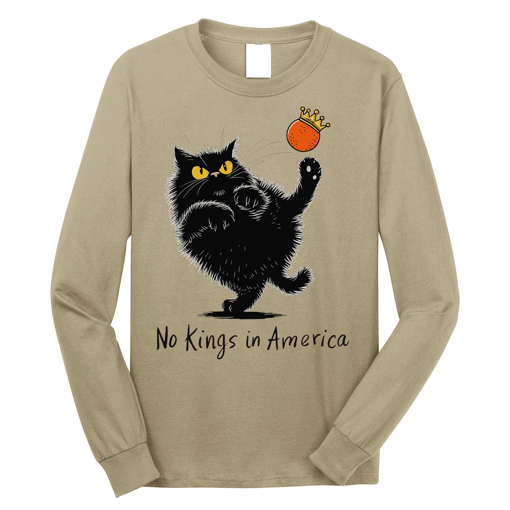 No Kings In America We The People Political Long Sleeve Shirt