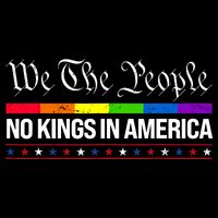 No Kings In America We The People Political Doggie Tank