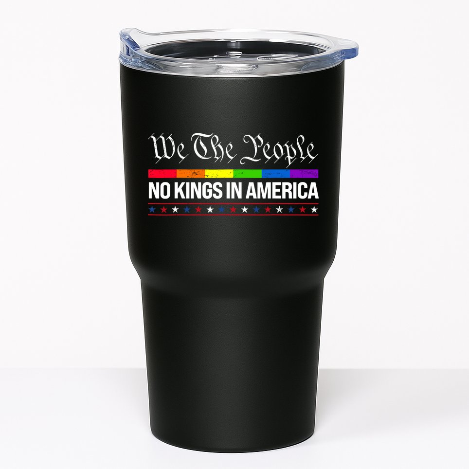 No Kings In America We The People Political Tumbler