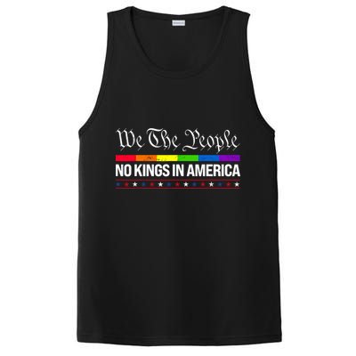 No Kings In America We The People Political PosiCharge Competitor Tank