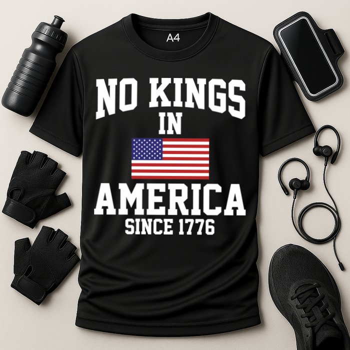 No Kings In America Since 1776 Cooling Performance Crew T-Shirt