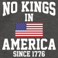 No Kings In America Since 1776 Vector Backpack