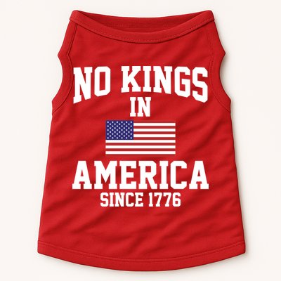 No Kings In America Since 1776 Doggie Tank