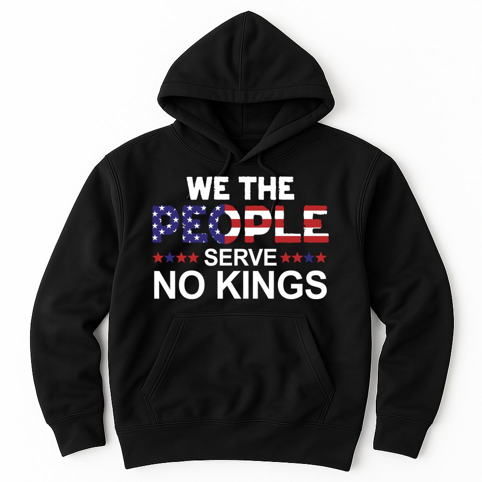 No Kings In America, Democracy, We The People Hoodie
