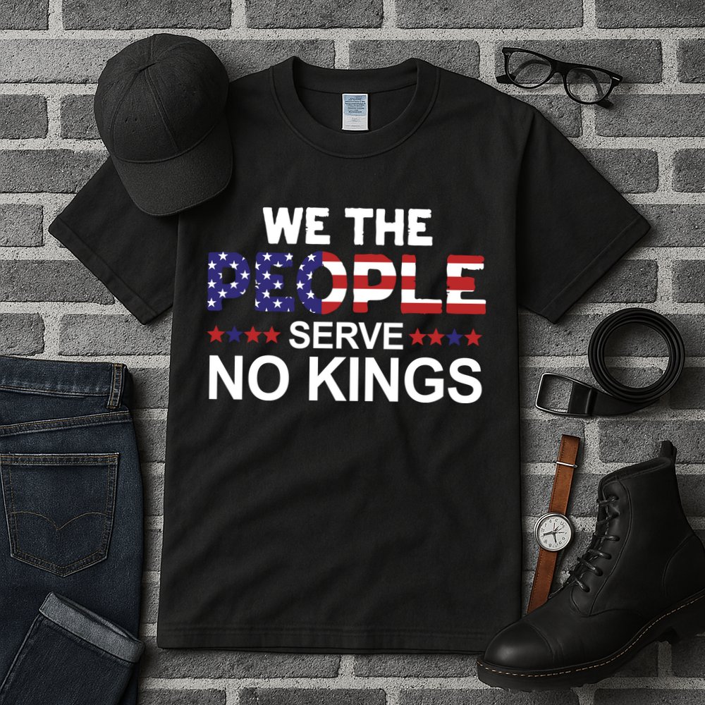 No Kings In America, Democracy, We The People Tall T-Shirt