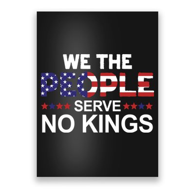 No Kings In America, Democracy, We The People Poster