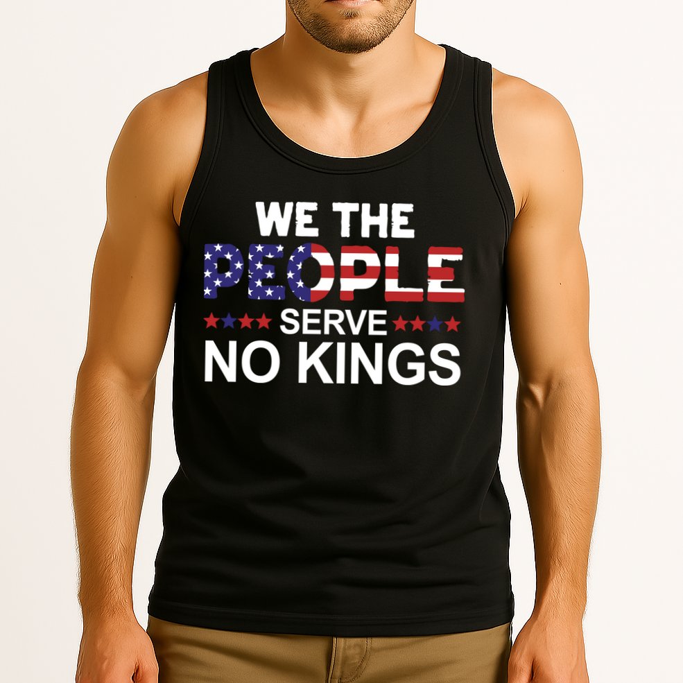 No Kings In America, Democracy, We The People Tank Top