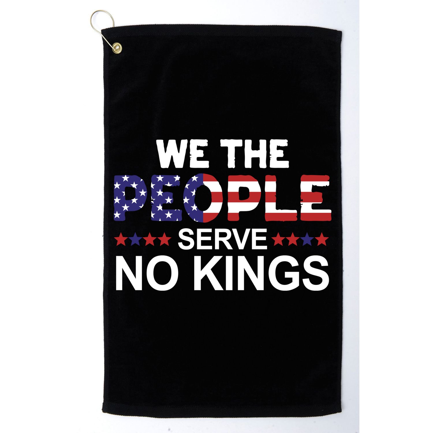 No Kings In America, Democracy, We The People Golf Towel