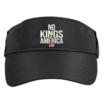 No Kings In America Democracy United States Independence Adult Drive Performance Visor