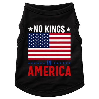 No Kings In America Flag Protest Save Democracy Doggie Tank