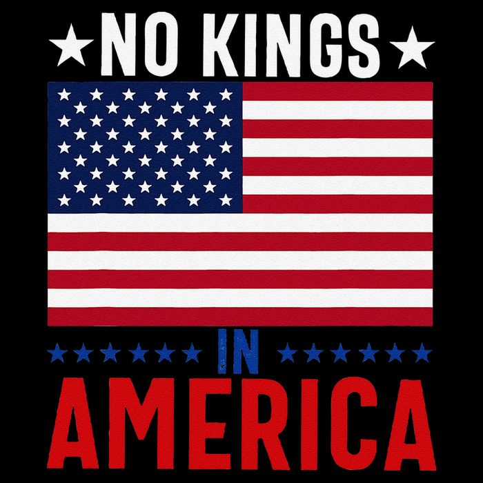 No Kings In America Flag Protest Save Democracy Flat Bill Trucker Hat