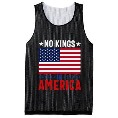 No Kings In America Flag Protest Save Democracy Mesh Reversible Basketball Jersey Tank