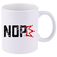 No Kings In America Protest 11oz C Handle Ceramic Mug