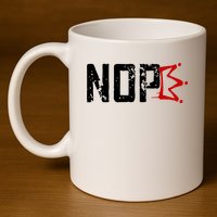 No Kings In America Protest 11oz C Handle Ceramic Mug