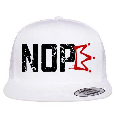 No Kings In America Protest Flat Bill Trucker Hat