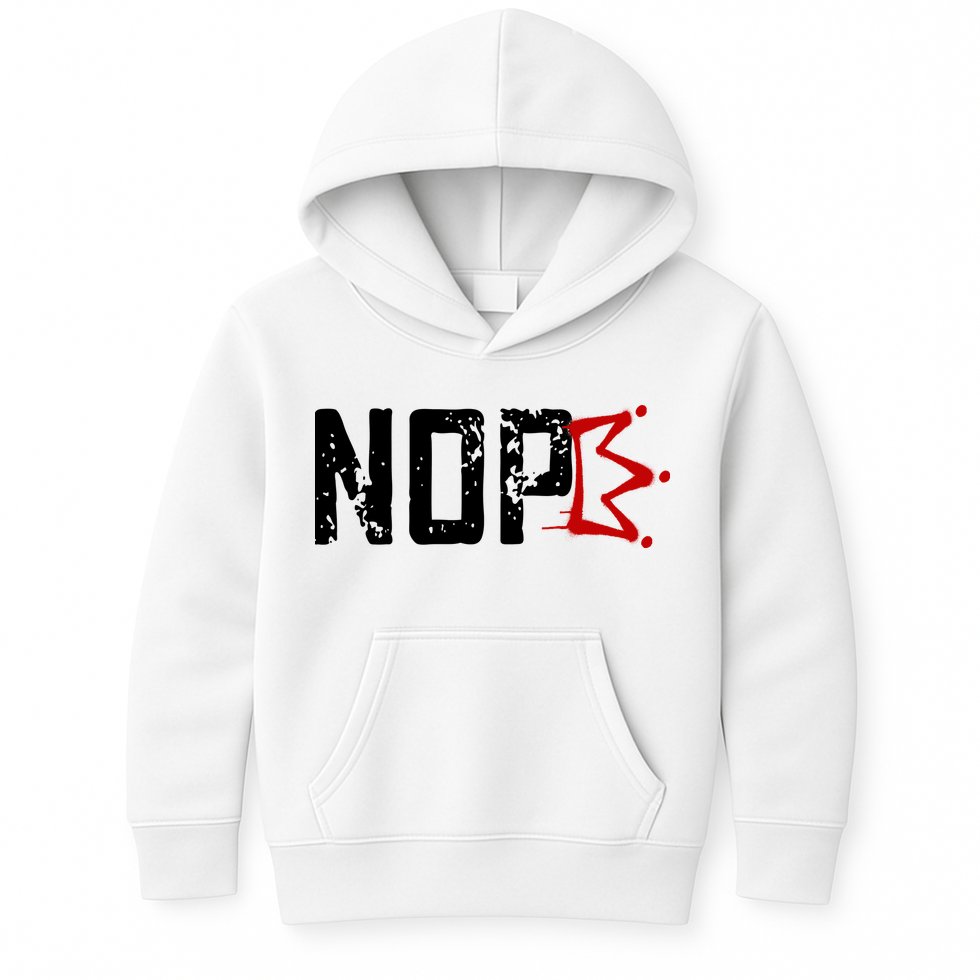 No Kings In America Protest Kids Hoodie