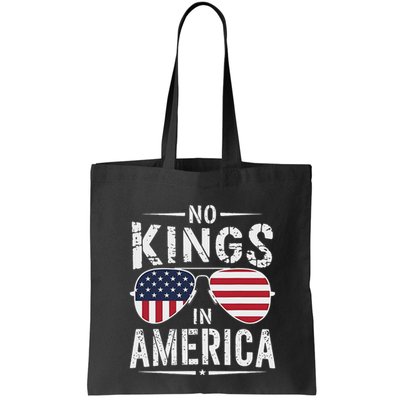 No Kings In America Sunglasses Us Flag Funny Anti Trump Bag