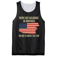 No Kings In America Trump 2024 Flag Design Mesh Reversible Basketball Jersey Tank