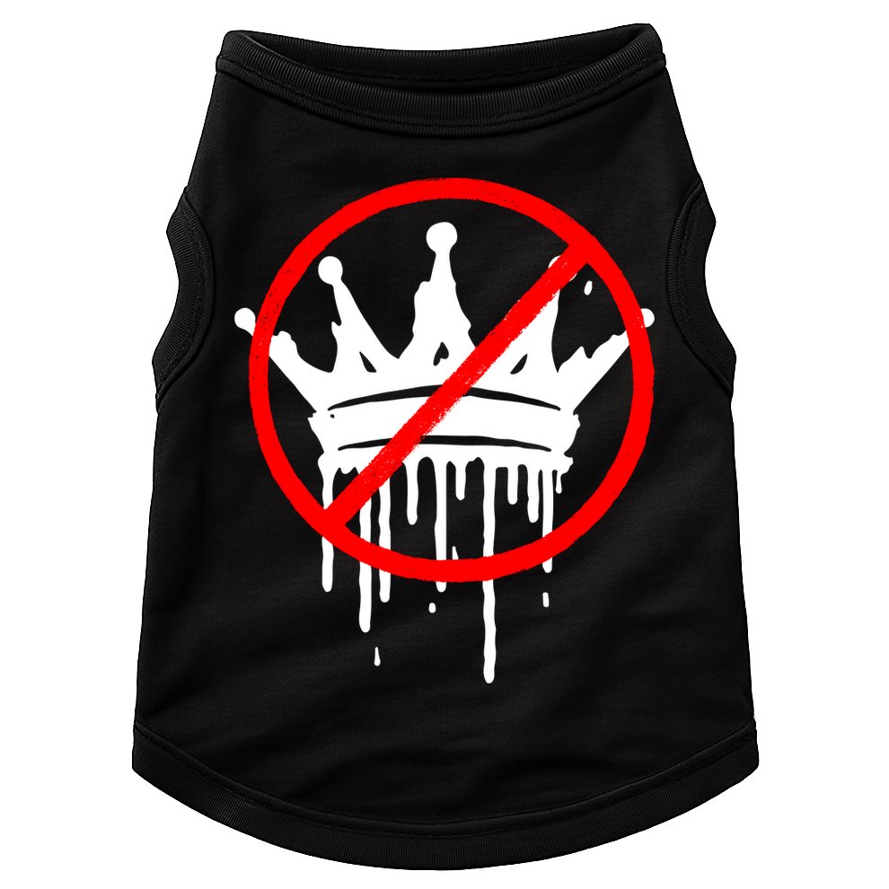 No Kings In America Pro Democracy Anti Monarchy Oligarchy Doggie Tank