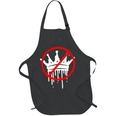 No Kings In America Pro Democracy Anti Monarchy Oligarchy Apron