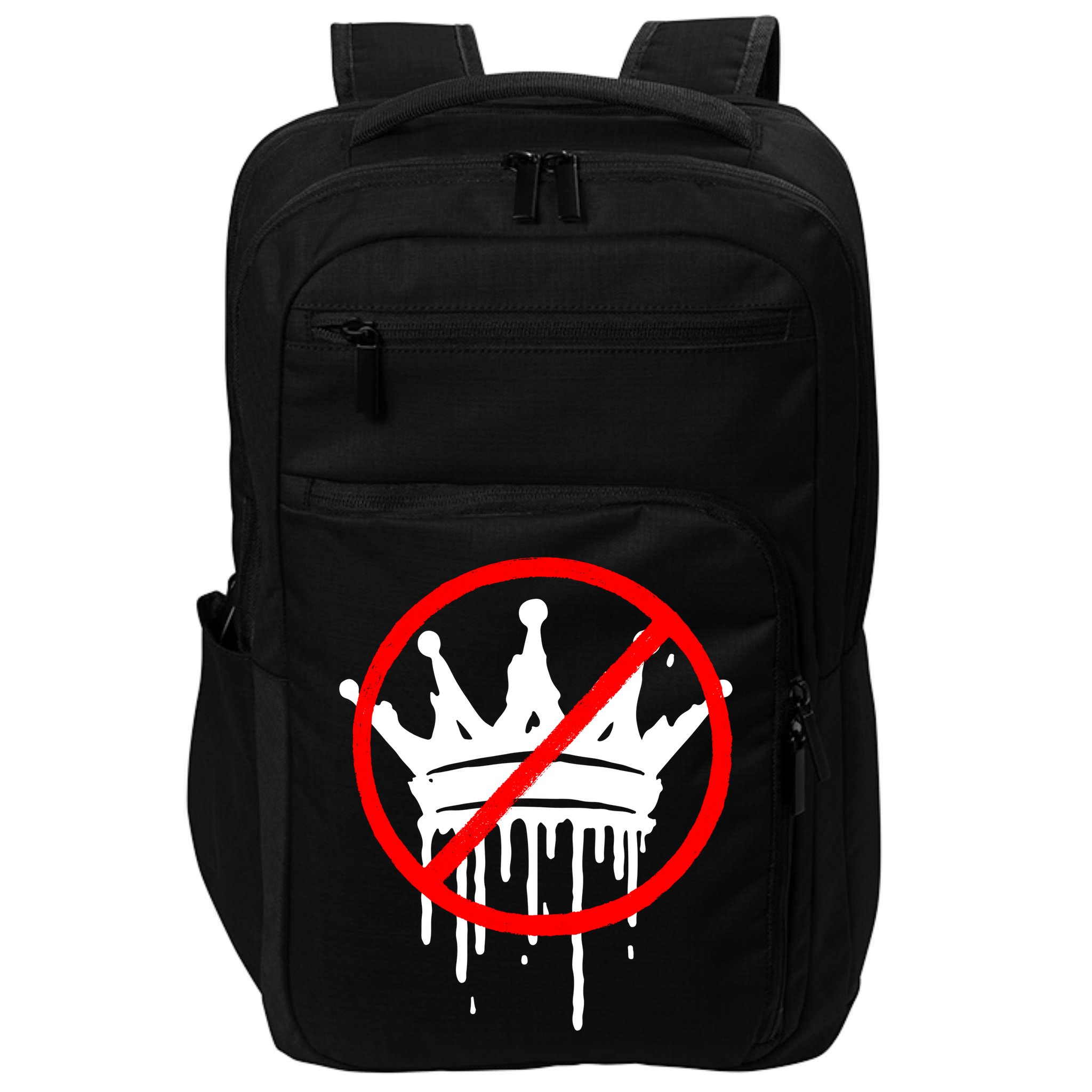No Kings In America Pro Democracy Anti Monarchy Oligarchy Impact Tech Backpack