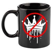 No Kings In America Pro Democracy Anti Monarchy Oligarchy 11oz C Handle Ceramic Mug