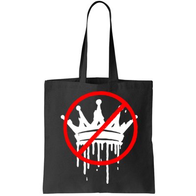 No Kings In America Pro Democracy Anti Monarchy Oligarchy Bag