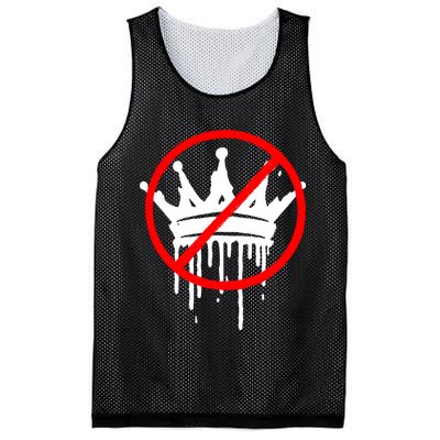 No Kings In America Pro Democracy Anti Monarchy Oligarchy Mesh Reversible Basketball Jersey Tank