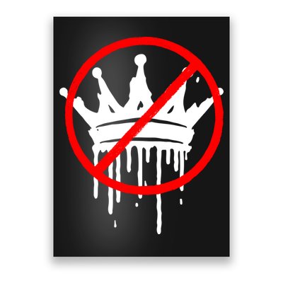 No Kings In America Pro Democracy Anti Monarchy Oligarchy Poster