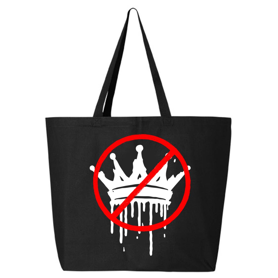 No Kings In America Pro Democracy Anti Monarchy Oligarchy 25L Jumbo Tote