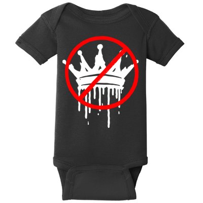 No Kings In America Pro Democracy Anti Monarchy Oligarchy Baby Bodysuit