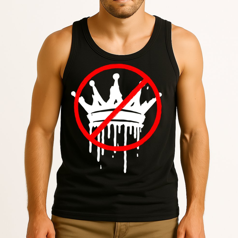 No Kings In America Pro Democracy Anti Monarchy Oligarchy Tank Top