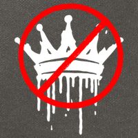 No Kings In America Pro Democracy Anti Monarchy Oligarchy Cotton Canvas Backpack