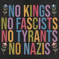 No Kings In America No Fascists We The People Political Cool Comfort Performance Bucket Hat