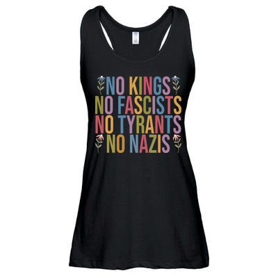 No Kings In America No Fascists We The People Political Ladies Essential Flowy Tank